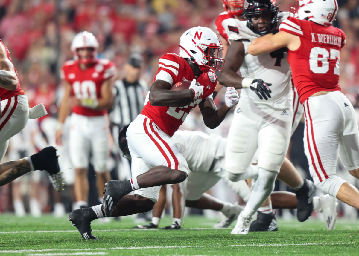 Anthony Grant 2023 Nebraska football vs Northern Illinois